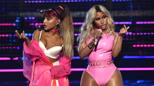 Nicki Minaj и Ariana Grande в общей концертной видео Nicki Minaj и Ariana Grande в общей концертной видео