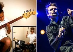 Талантливая 10-летняя девочка исполнила кавер-версию Muse. Группа отреагировала