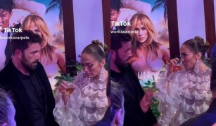 Jlo поймали на контроле над алкоголизмом Бена Аффлека