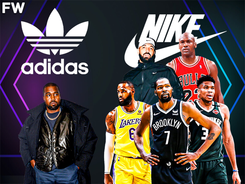 Adidas получает сокрушительный удар от Nike из-за разрыва с Канье Уэстом